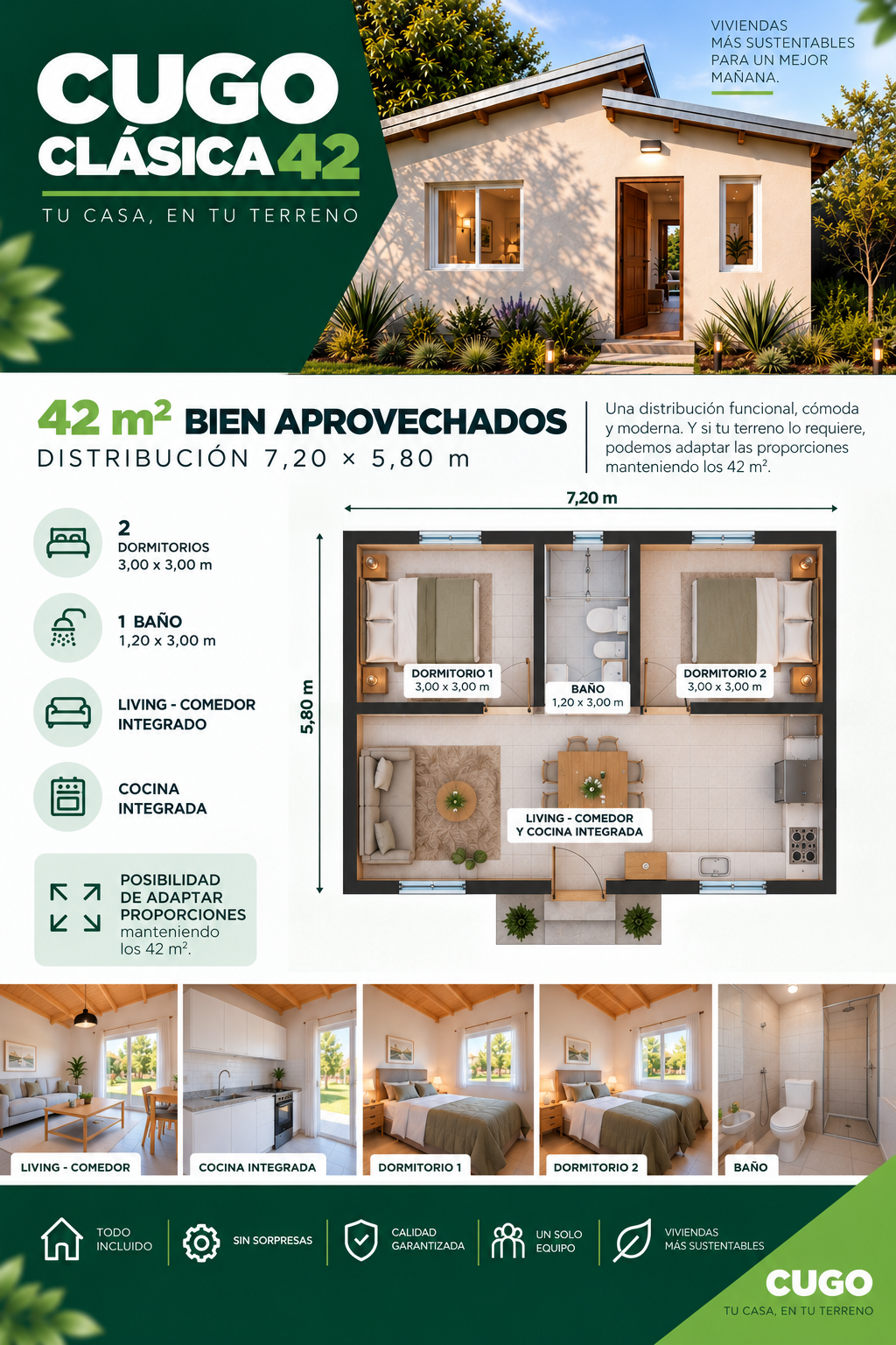 CASA MODELO 42  CUGO