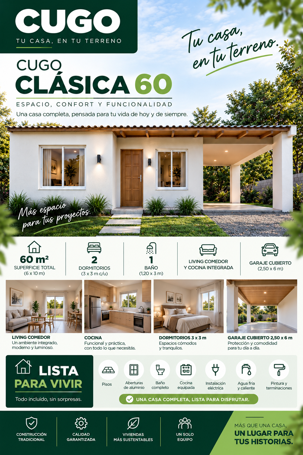 CASAS CUGO 60 M2