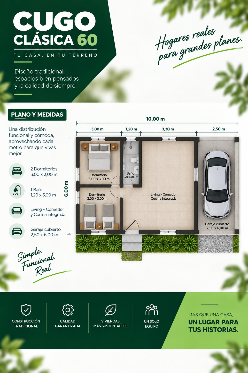 CASAS CUGO 60 M2