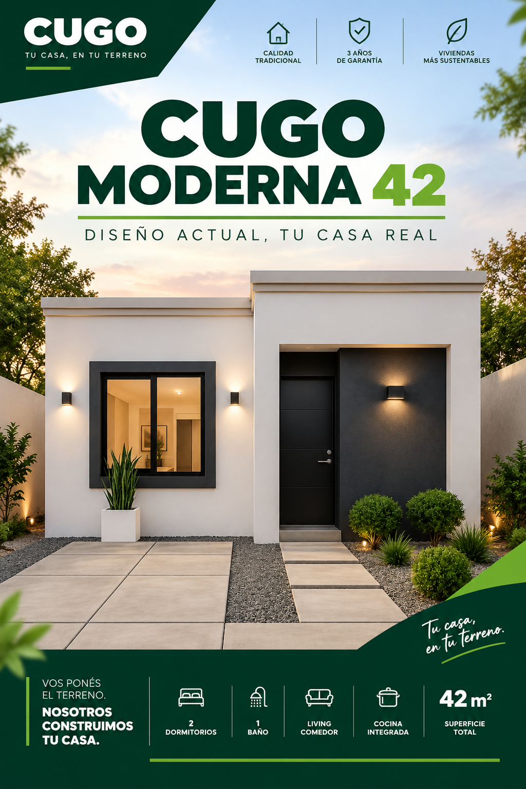 CASAS CUGO MODERNA 42